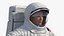 NASA Astronaut Suit A7L with Male Figure Rigged for Maya