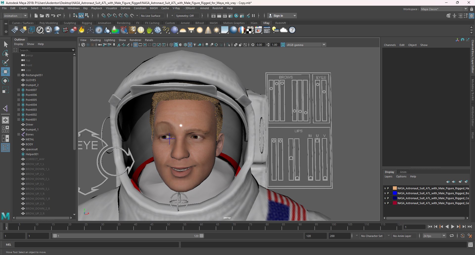NASA Astronaut Suit A7L with Male Figure Rigged for Maya 3D model https://p.turbosquid.com/ts-thumb/DN/j57Sps/ZJ/nasa_astronaut_suit_a7l_with_male_figure_rigged_for_maya_1008/jpg/1743485607/1920x1080/fit_q87/edbf614caadd131bac3325006a11f2a5aa865470/nasa_astronaut_suit_a7l_with_male_figure_rigged_for_maya_1008.jpg
