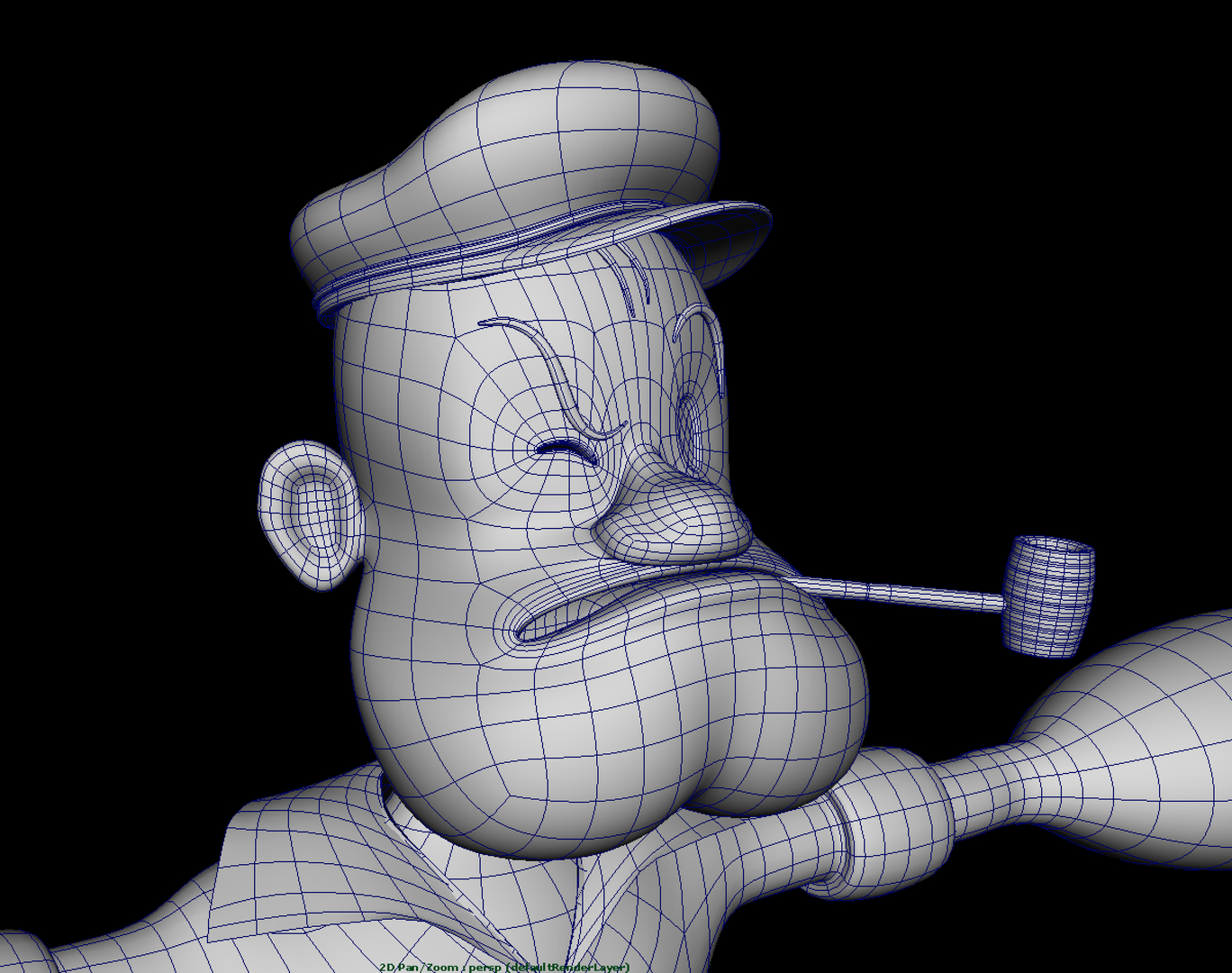 무료 뽀빠이 3D 모델 - TurboSquid 965856