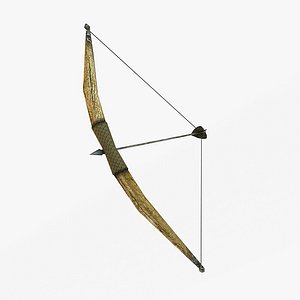 bow arrows 3d model