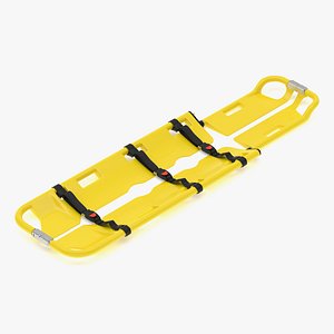 Medical Scoop Stretcher 3D model