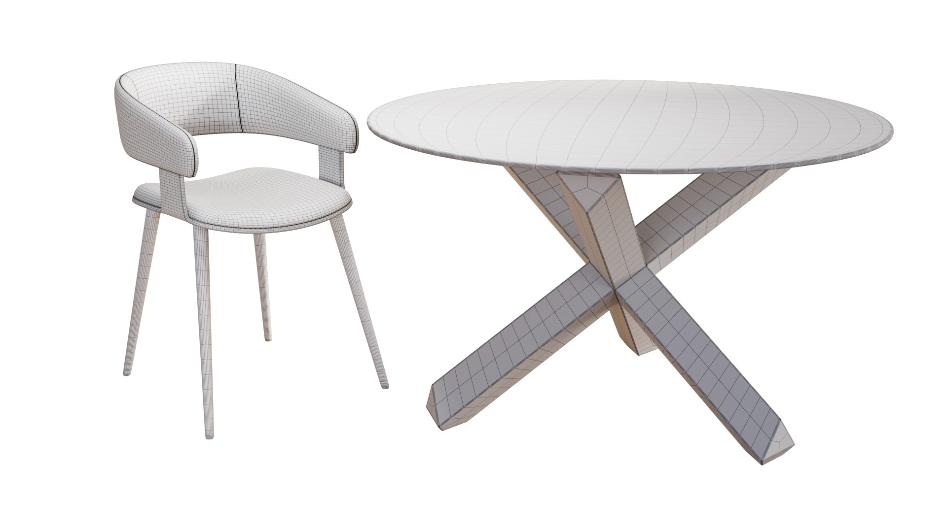 3D Table Lotus Model - TurboSquid 2068680