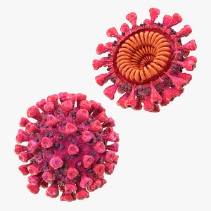 coronavirus 2019-ncov virus corona 3D
