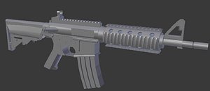 3D rifle unity