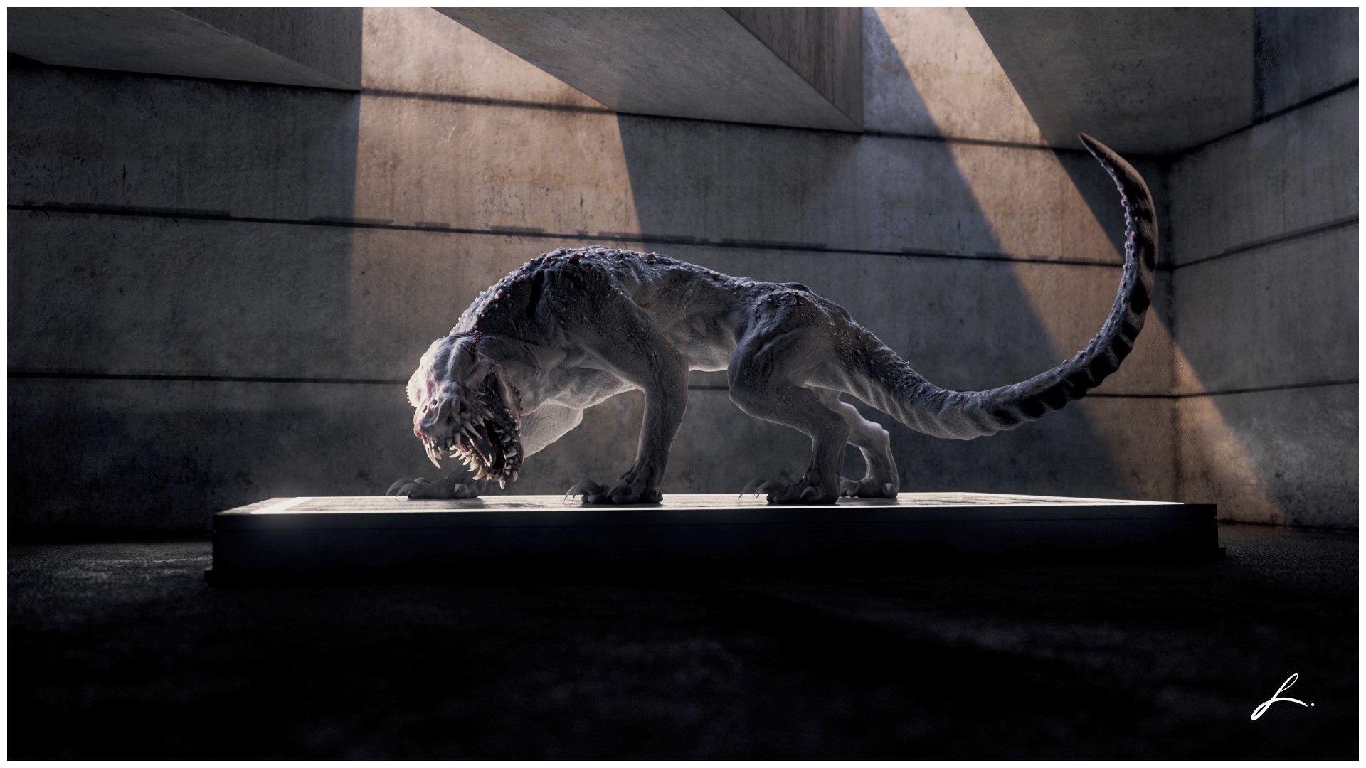 HighQuality Creature Model HELLCAARN model https://p.turbosquid.com/ts-thumb/DN/ysbJtK/J5/artstation_concretemonstertotal/png/1668370733/1920x1080/fit_q87/281a25185faf31b14da2cbe213341b4b8df660de/artstation_concretemonstertotal.jpg