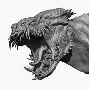 HighQuality Creature Model HELLCAARN model