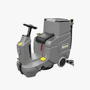 Karcher floor Scrubber PBR lowpoly