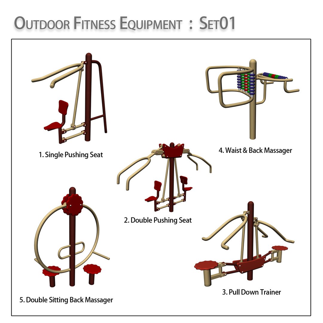 Pull Chair - Trainer Outdoor Fitness Equipment