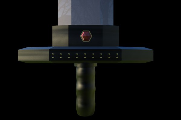 Free 3D long handed sword model - TurboSquid 1450562