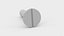 Schlitzschraube – Spielfertige Low-Poly-Version