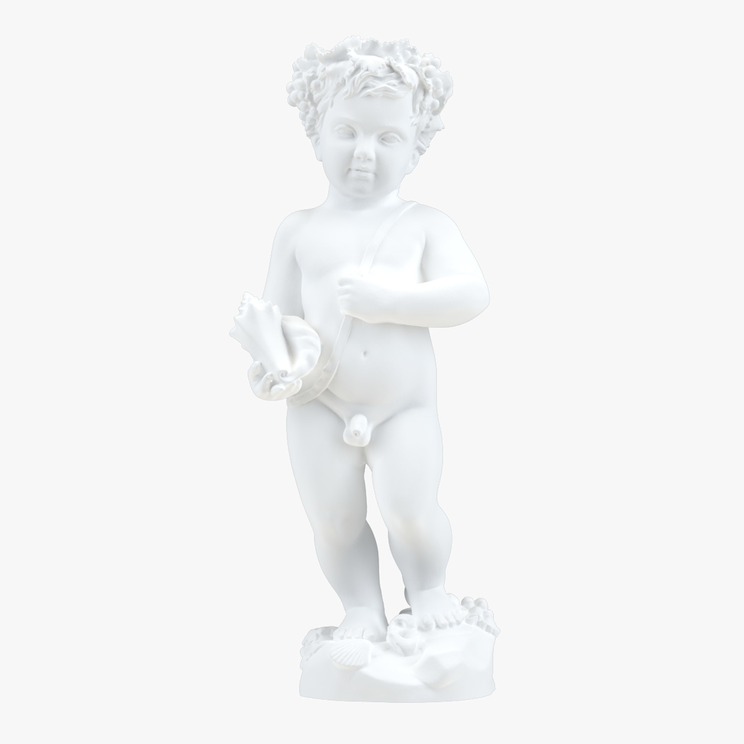 3d Model Cupid Cast