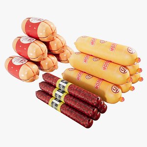 Sausage 3D model
