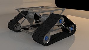 3D tank transporter model
