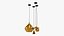Pendelleuchte aus Messing