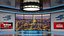 TV News Studio 3D