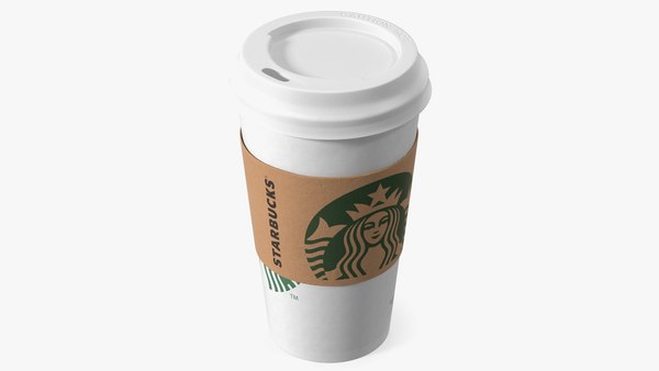 modèle 3D de Gobelet en papier à café Starbucks - TurboSquid 1858375