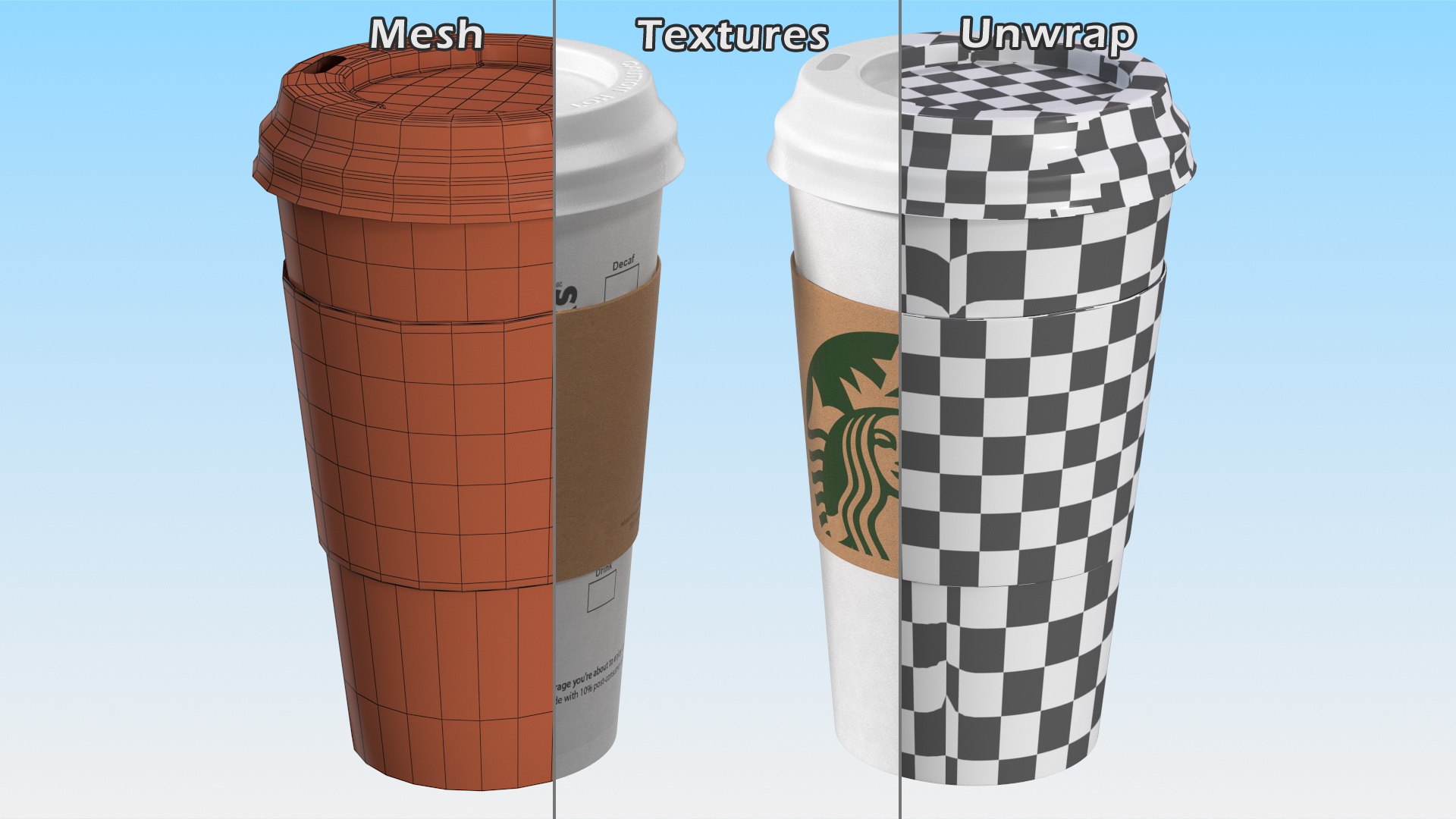 3D Starbucks Coffee Paper Cup - TurboSquid 1858375