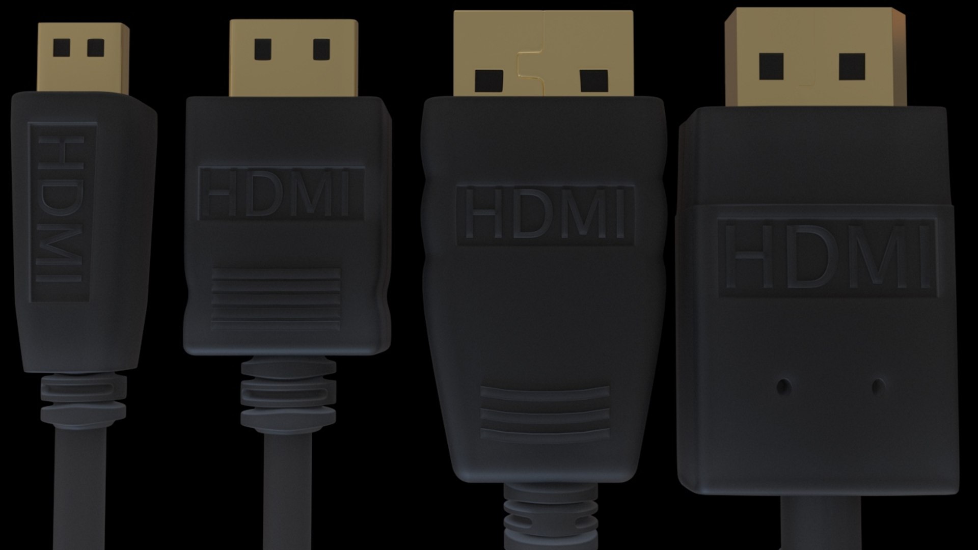 3D Pack Hdmi Model - TurboSquid 1487286