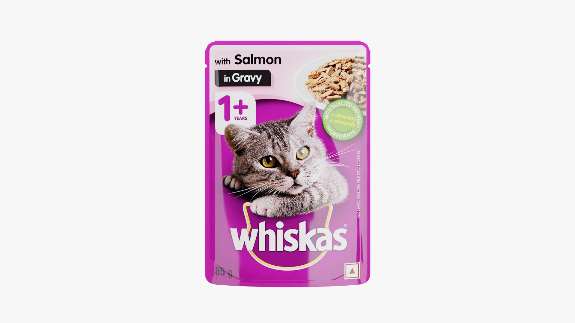 Whiskas Salmon Gravy Cat Food 3D TurboSquid 2175097
