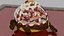 Exquisite 3D Cake Model - Realistic Delight