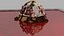 Exquisite 3D Cake Model - Realistic Delight