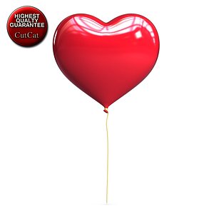 max love heart shaped balloon