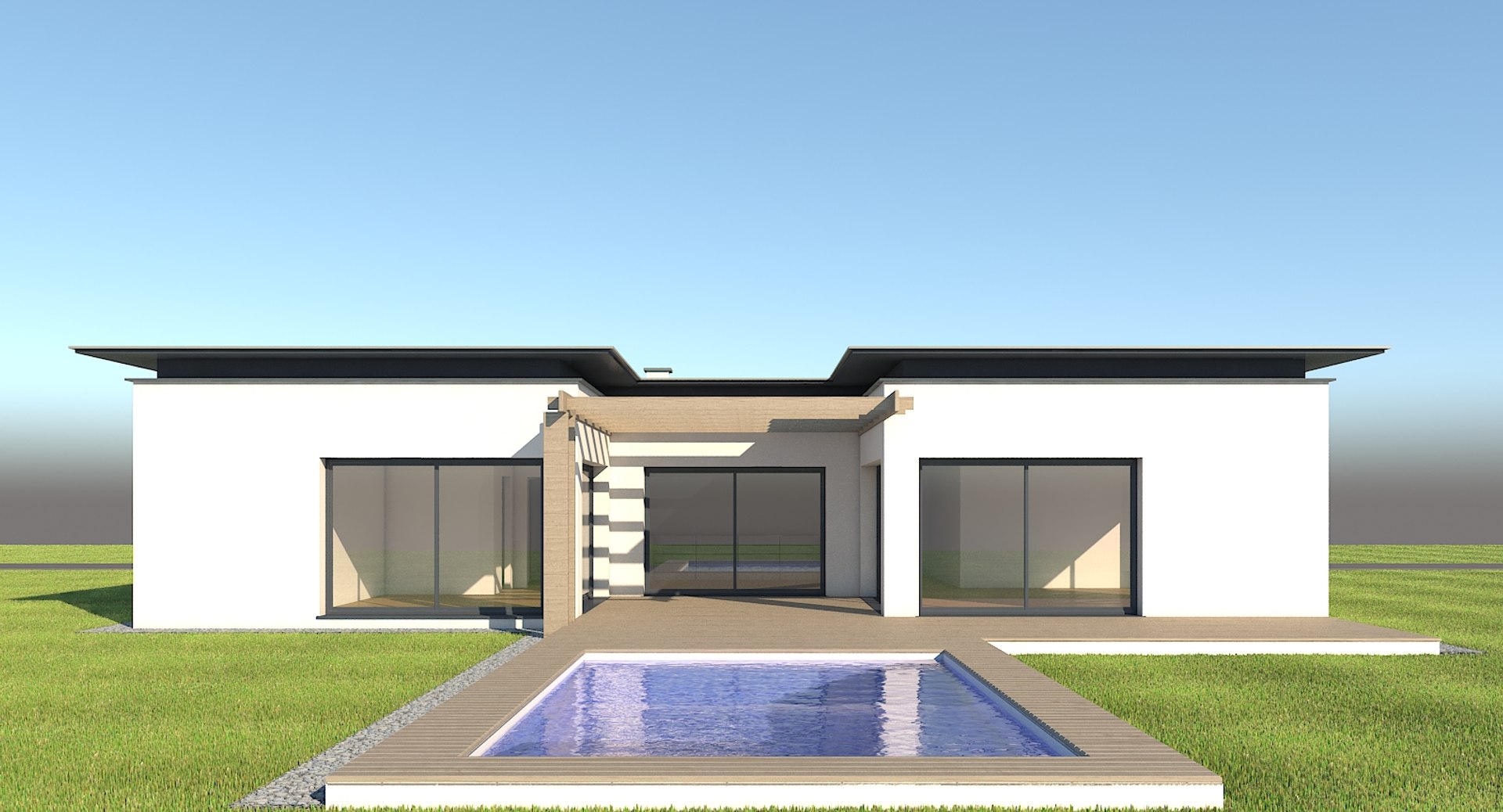 Single House 3d Model