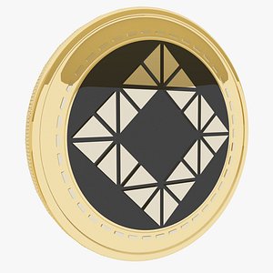 Lamden Cryptocurrency Gold Coin model