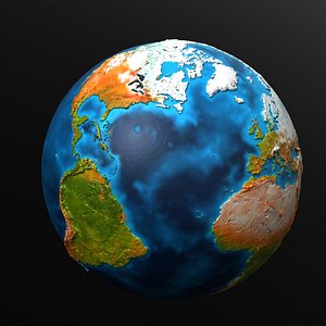 Earth HiPoly