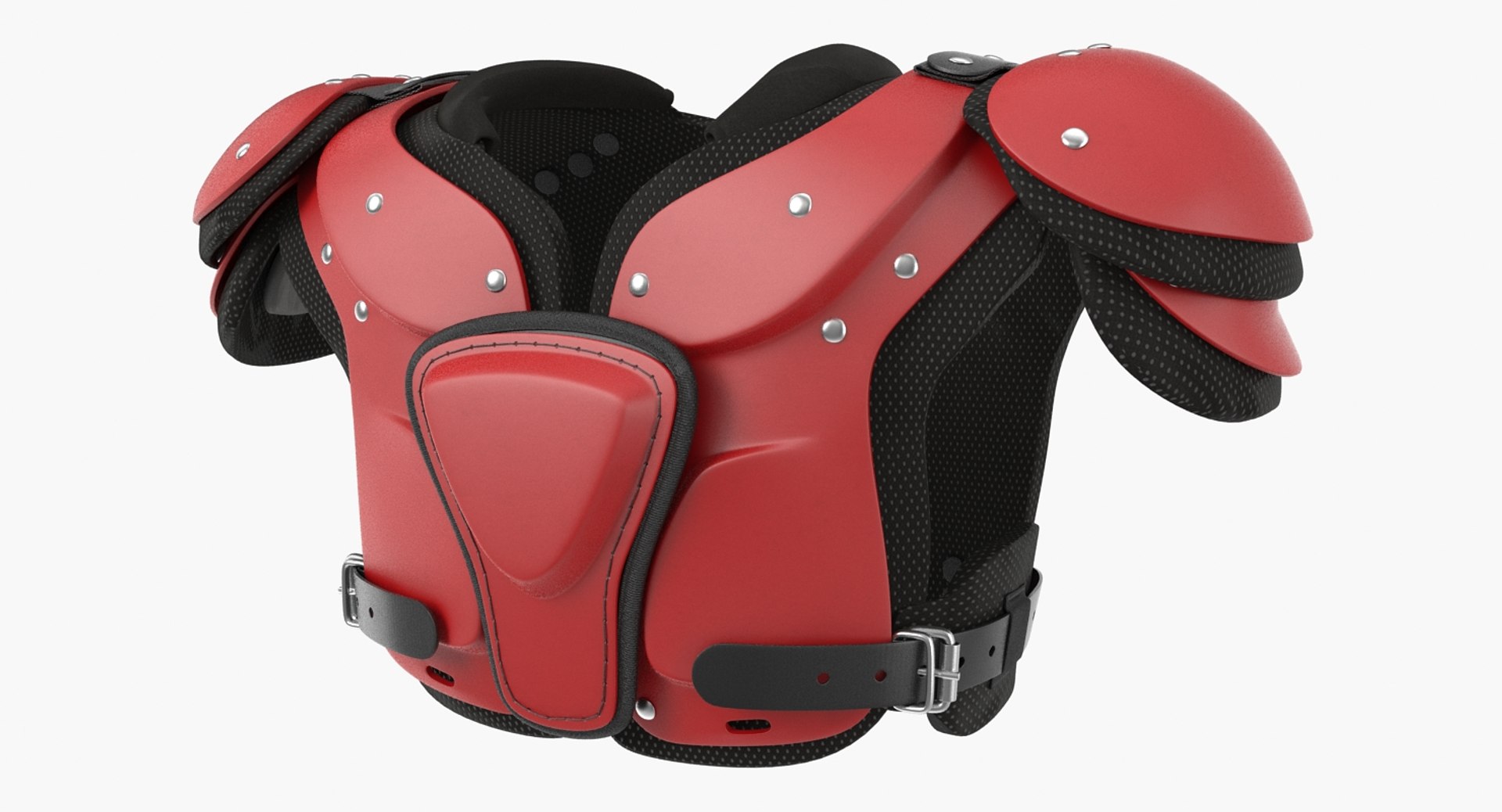 3D football shoulder pads xenith - TurboSquid 1365954