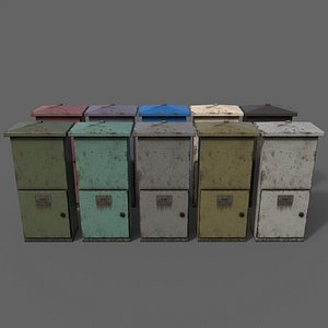PBR Electric Box V4  - Collection model