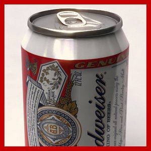 Budweiser Beer Can - 33cl