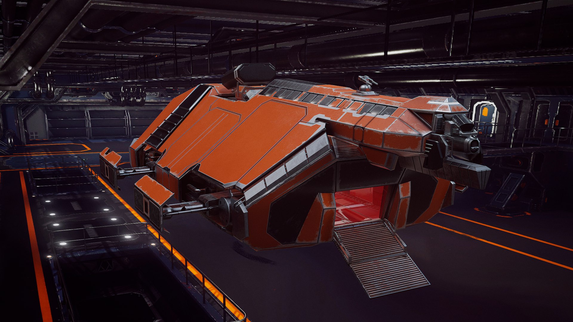 3D cargo spaceship space animation model https://p.turbosquid.com/ts-thumb/DO/upclxU/G7IDVDZs/screenshot007/png/1565269676/1920x1080/fit_q87/fe068a8664fac7f6c20b79fb5caee67bef9d5beb/screenshot007.jpg