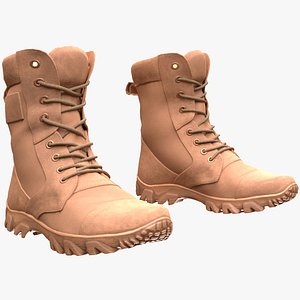 Man and Woman in Tactical Boots 23 3D model