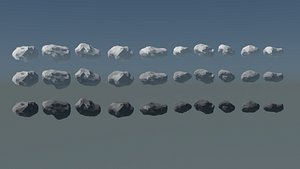 Clouds 3D model