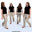 8 Pre-Animated 3d People Models-Casual v2