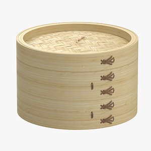 medium bamboo steamer 3d max