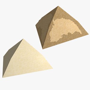 Bent pyramid 3D model