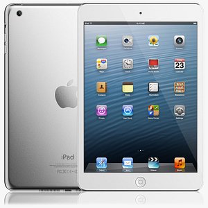 apple ipad mini 3d model
