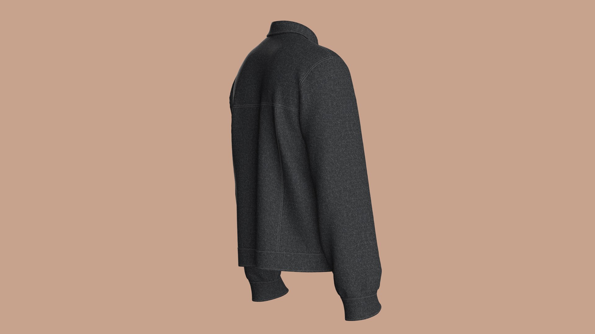 Denim Jacket Model - TurboSquid 2245503
