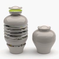 Yuan parnasse - Ibride - stackable tableware