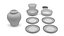 Yuan parnasse - Ibride - stackable tableware