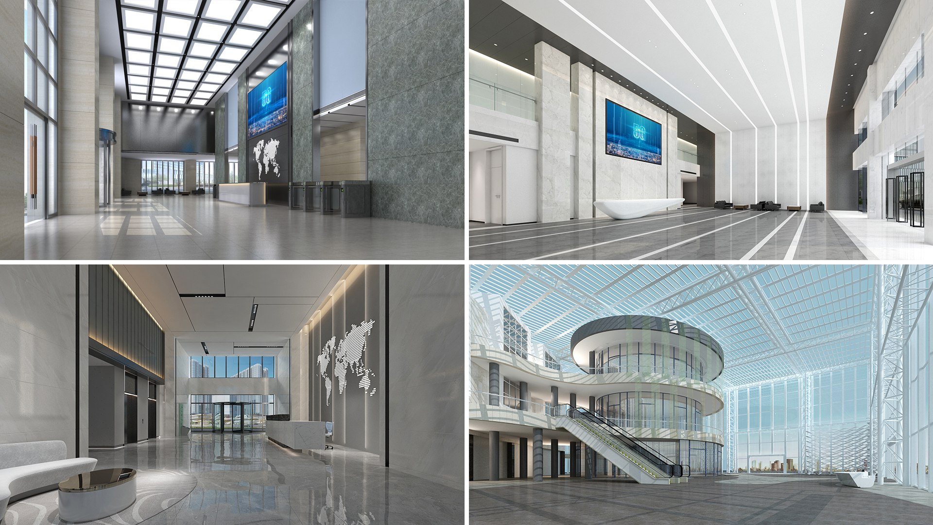Hall Interiors Collection 10 model - TurboSquid 1774016