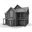3D 90 hi-poly cottages pack
