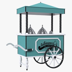 Retro Ice Cream Cart