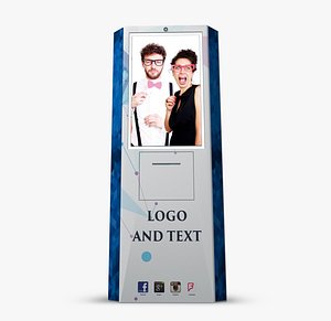 photo booth 3d model