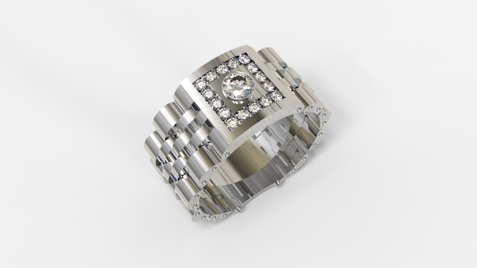 3D Ring Platinum Gold Model - TurboSquid 1357410