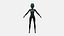 Tron Legacy Woman Racer