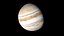Realistic planet jupiter