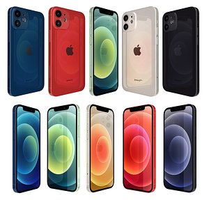 3D apple iphone 12 mini model